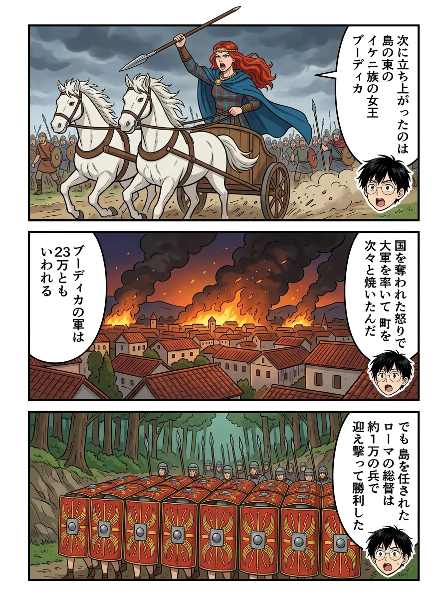 漫画「ローマに負けたブリタニアは、なぜしたたかに生き抜けた?」6ページ目